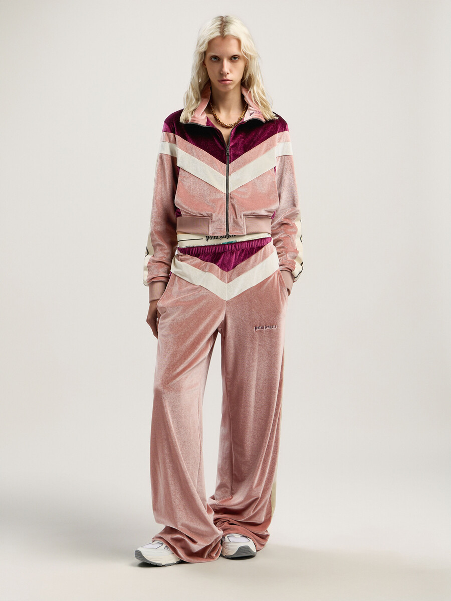 colorblock chenille-trainingshose