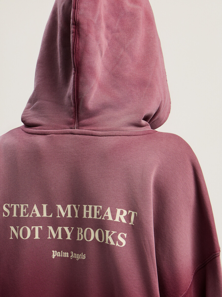 book club zip crop hoodie