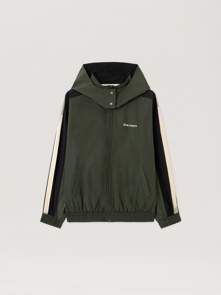 colorblock track windbreaker