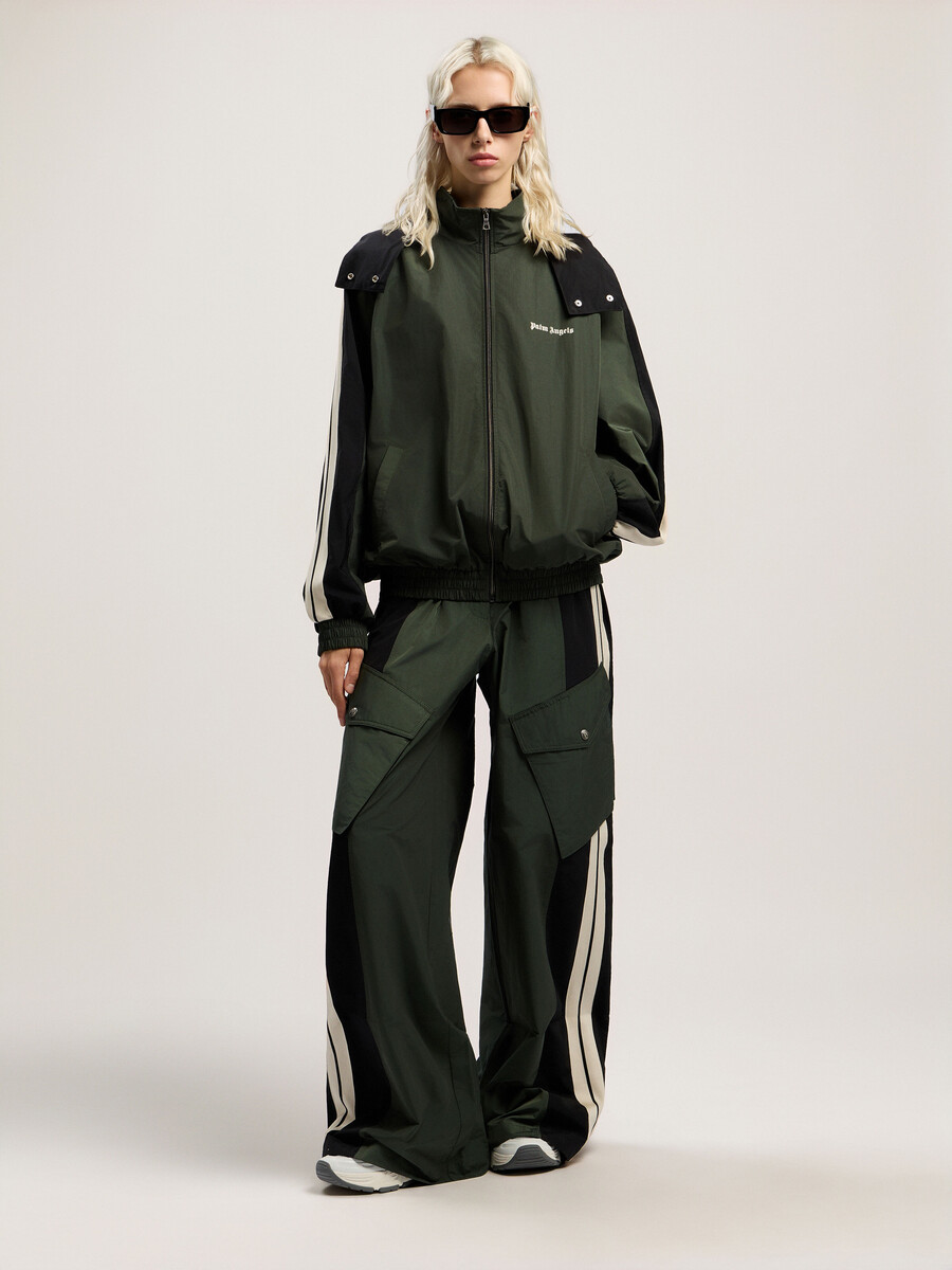colorblock track windbreaker