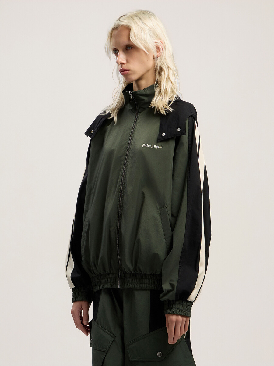 colorblock track windbreaker