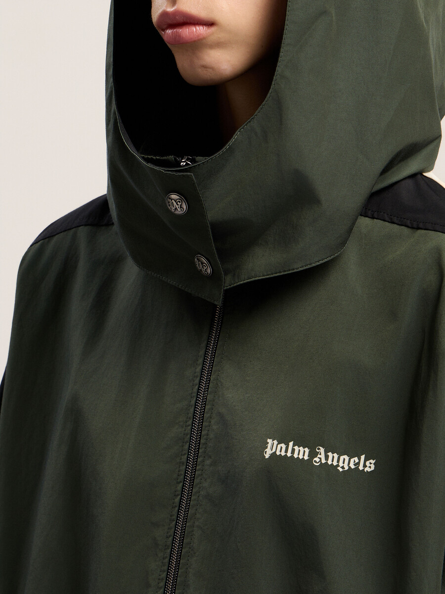 colorblock track windbreaker