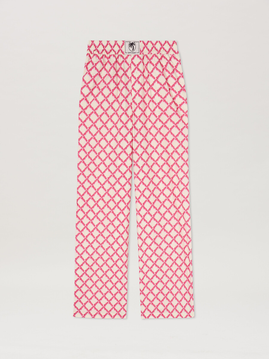 net logo split pants