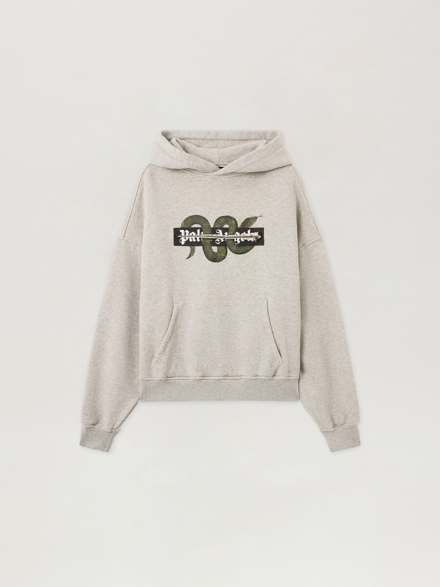 hoodie mit schlangenmotiv