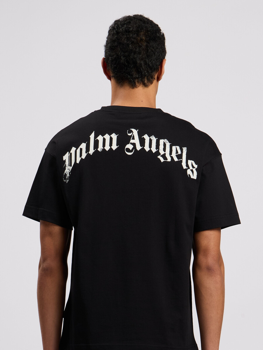 spray broken bear t-shirt