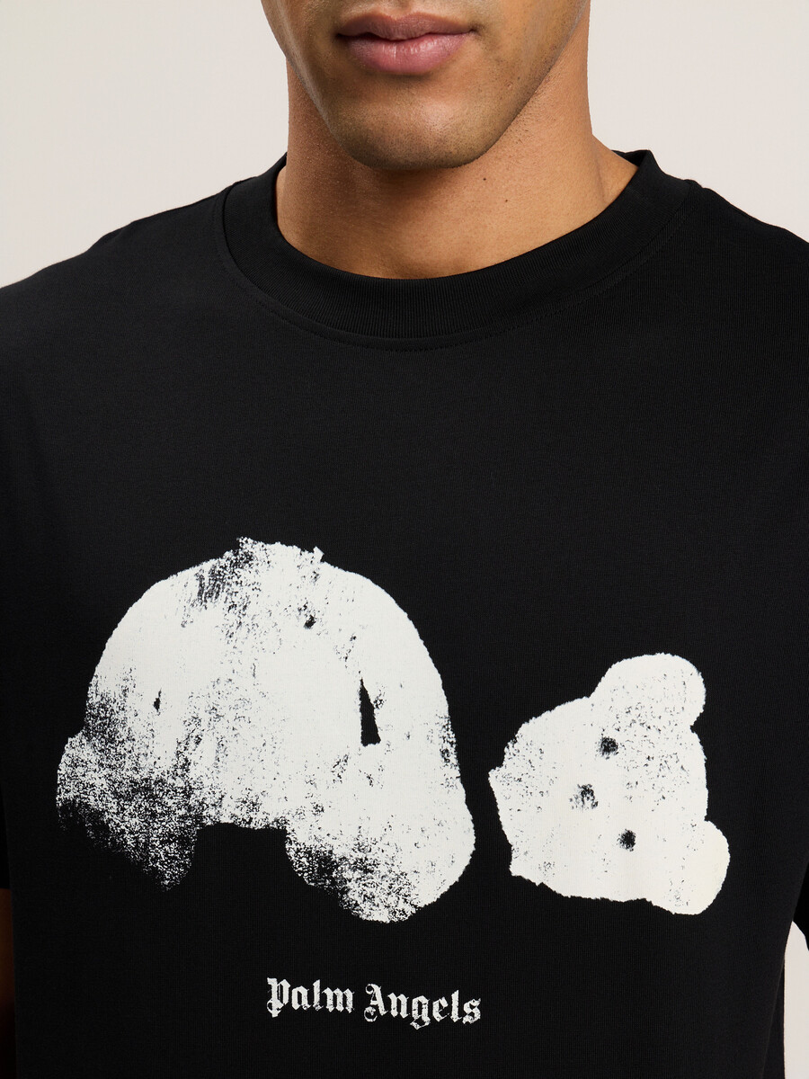 spray broken bear t-shirt