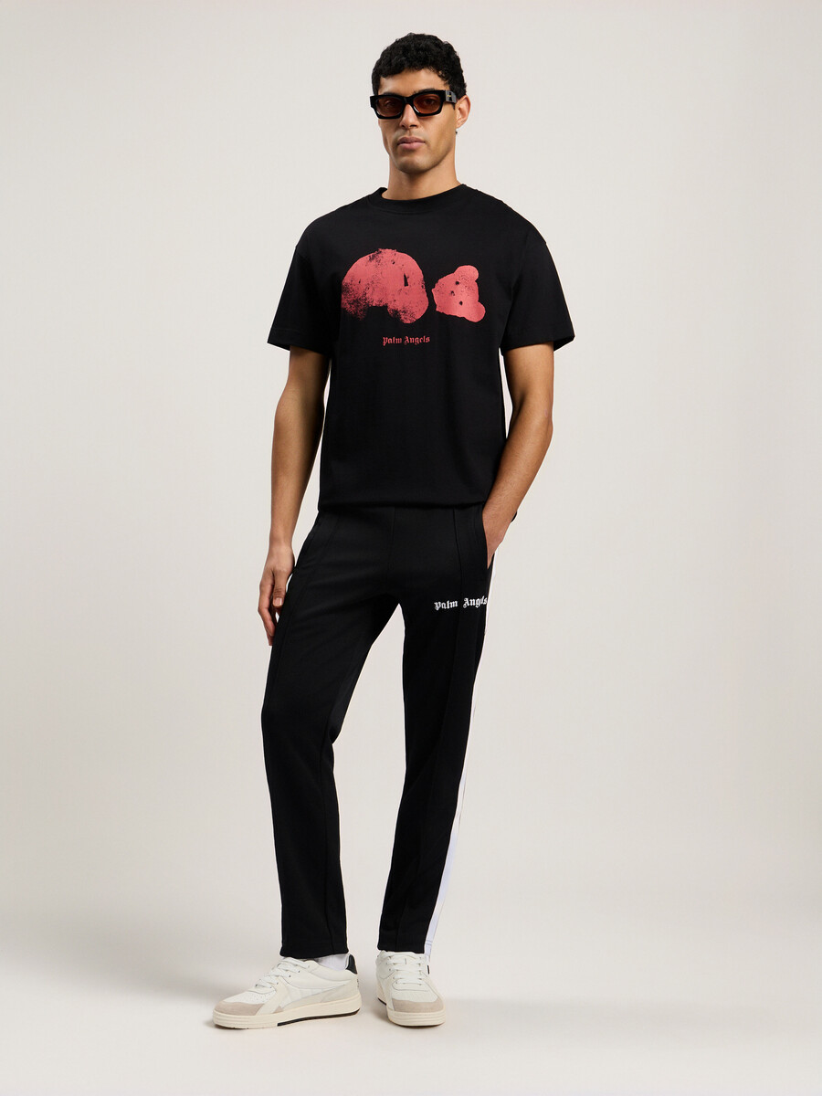 spray broken bear t-shirt