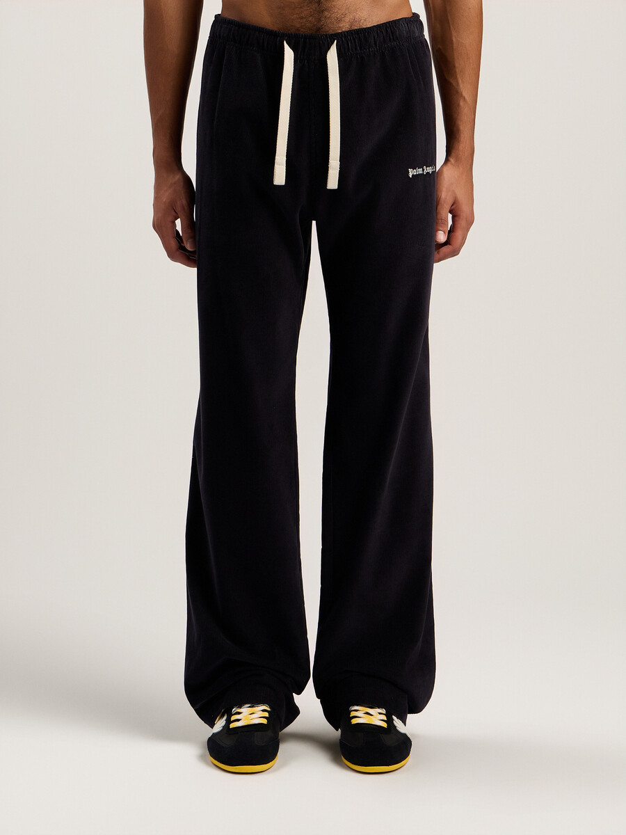 klassische cord-reisehose mit logo