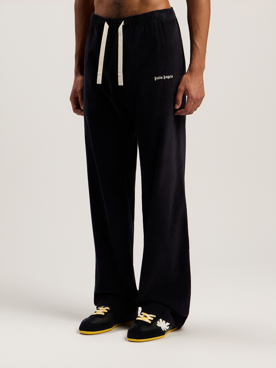klassische cord-reisehose mit logo