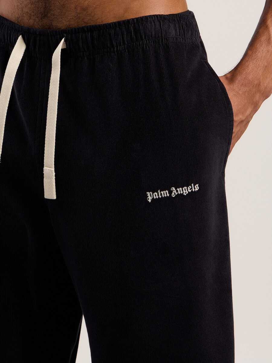 klassische cord-reisehose mit logo