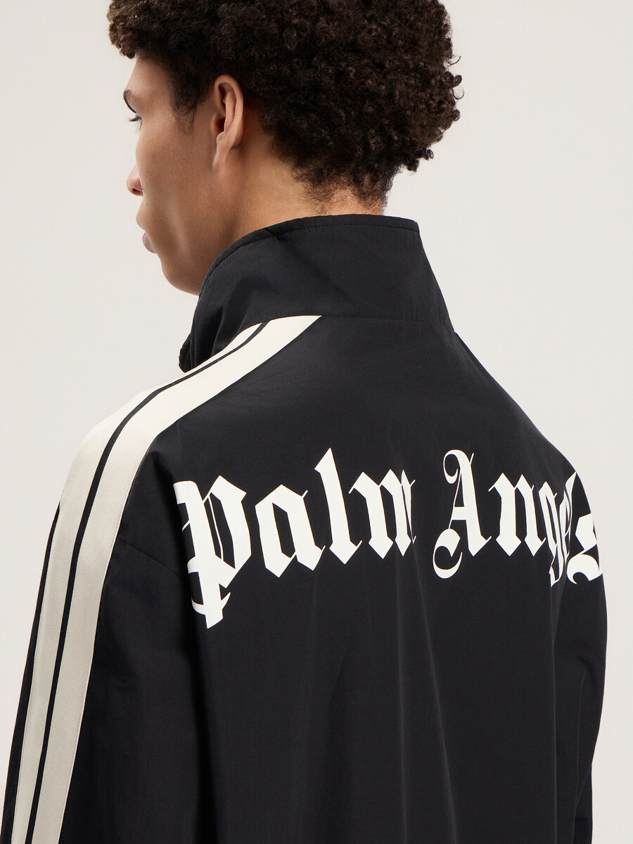 klassische windjacke mit logo