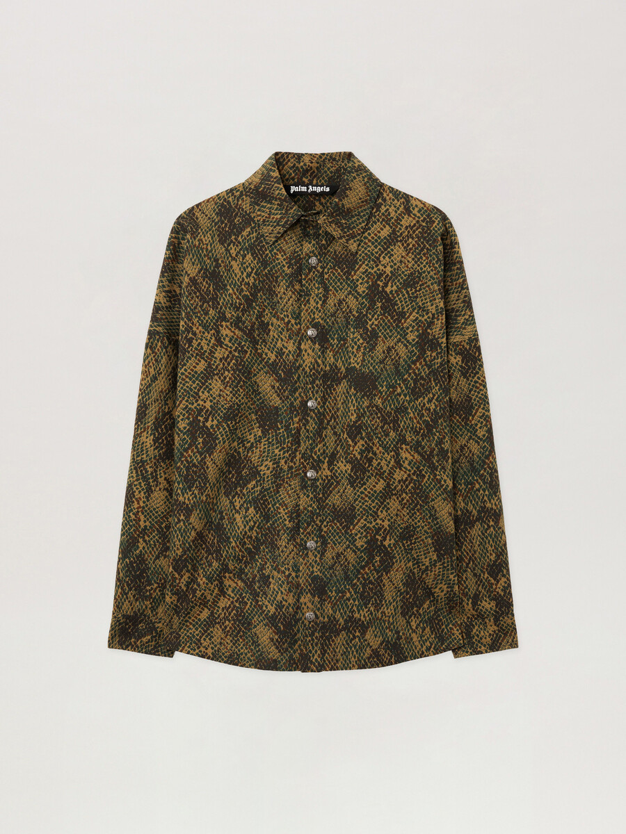 klassisches schlangenlogo-overshirt