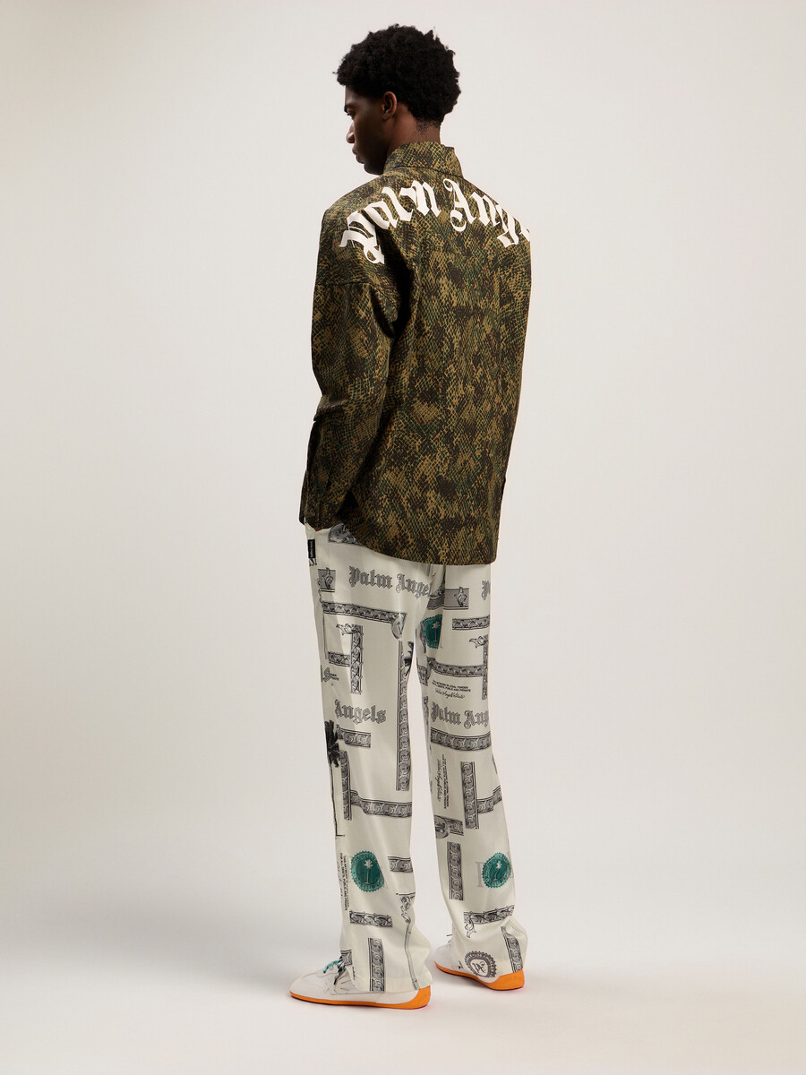 klassisches schlangenlogo-overshirt