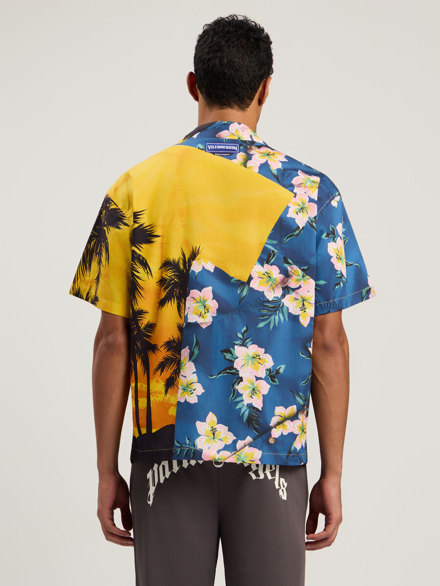 paxvlbq hawaiian mix shirt