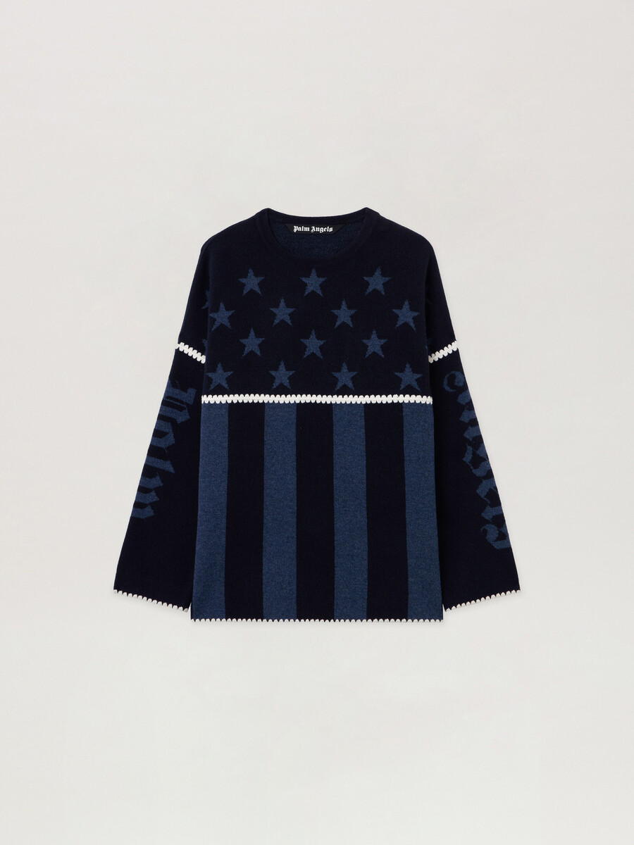 pullover mit sternen und streifen