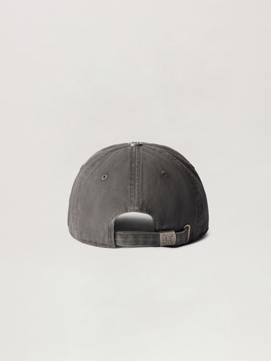 gebogene logo-kappe im used-look