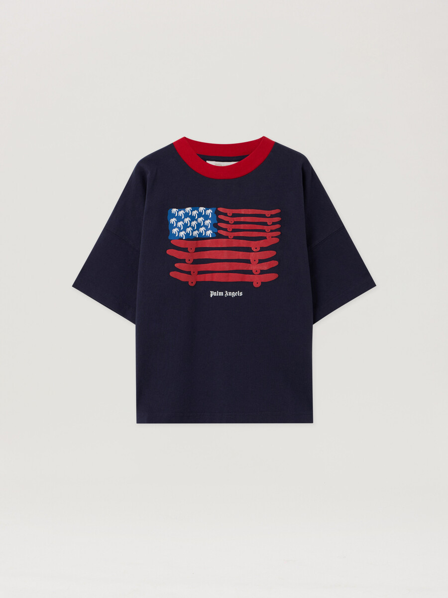 skate graphic crewneck t-shirt