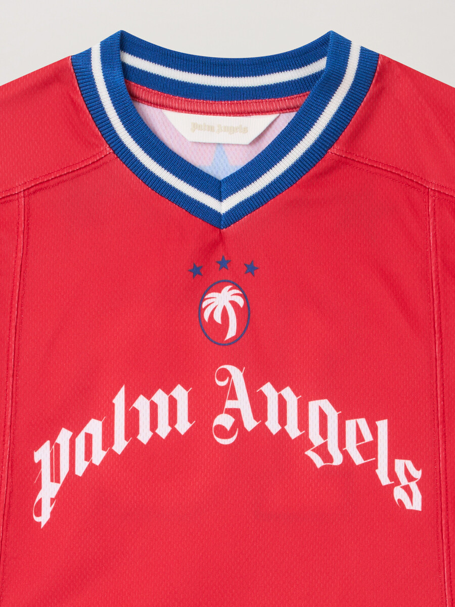 team palm fußball-t-shirt