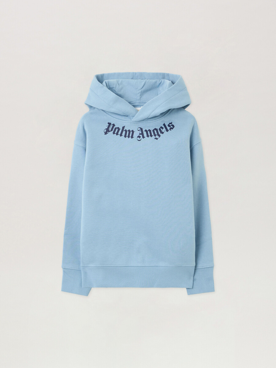 hoodie mit logo am hals
