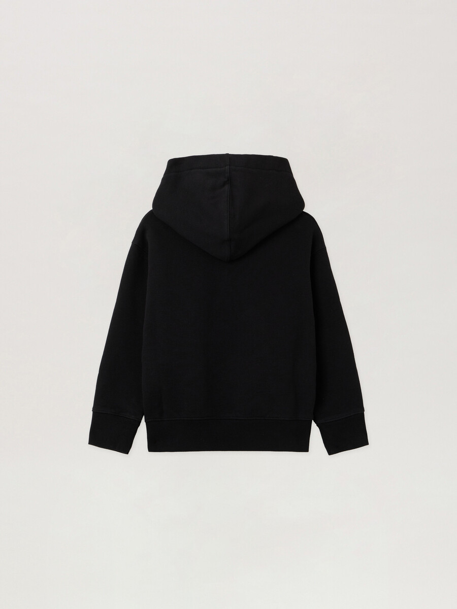 kapuzenpullover mit verschwommener logo