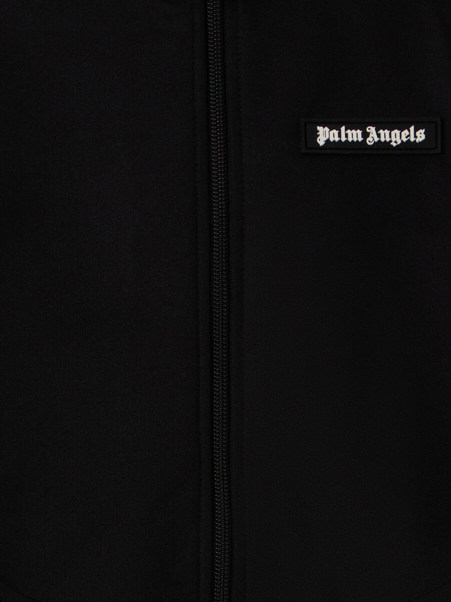 trainingsjacke mit gebogenem logo