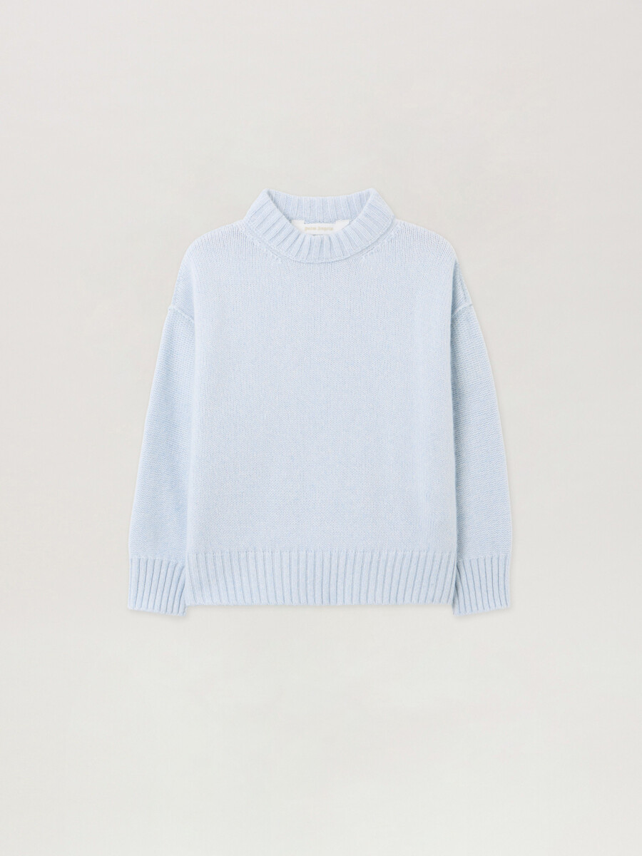 pullover mit geschwungenem logo
