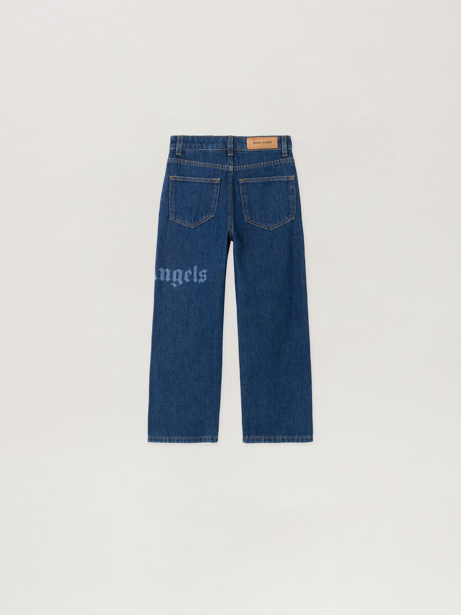 klassische jeans mit logo