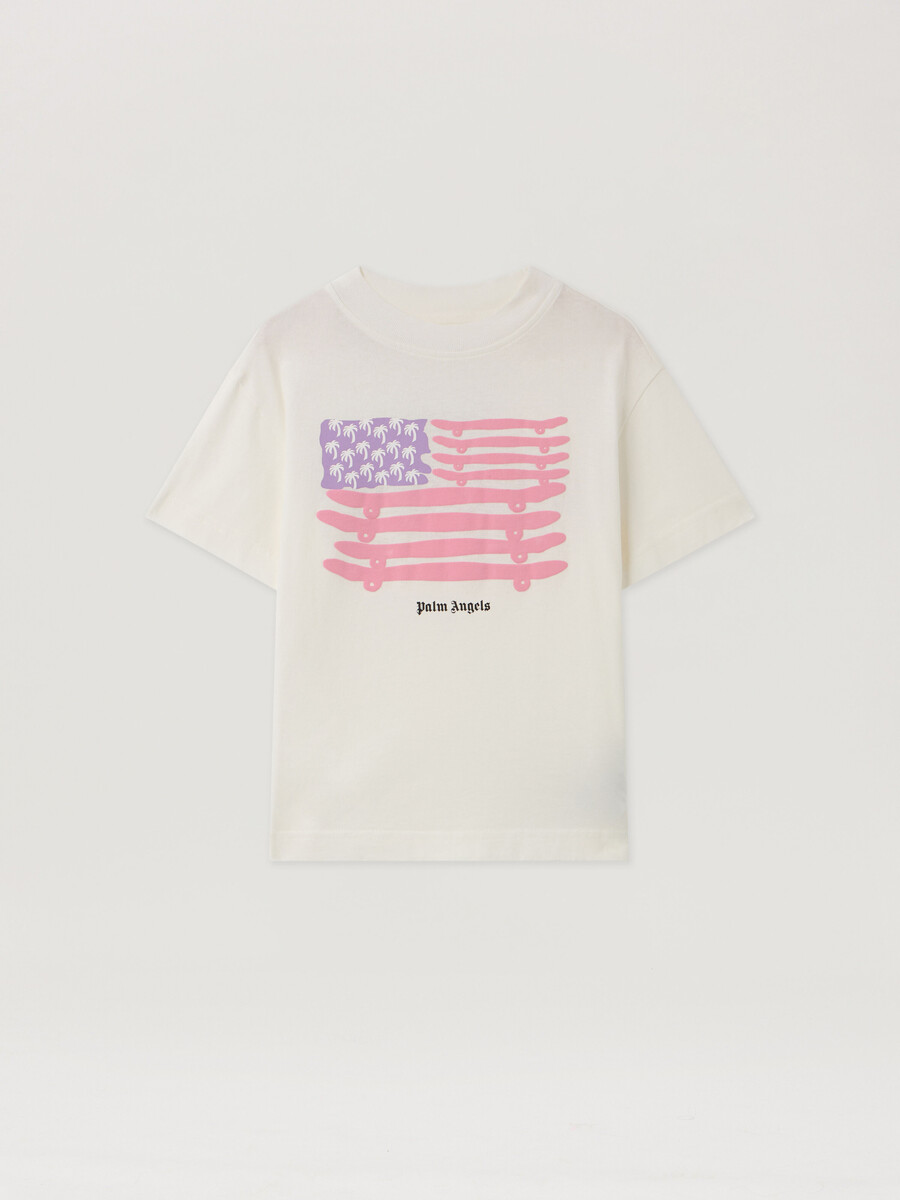 t-shirt mit flaggenmotiv
