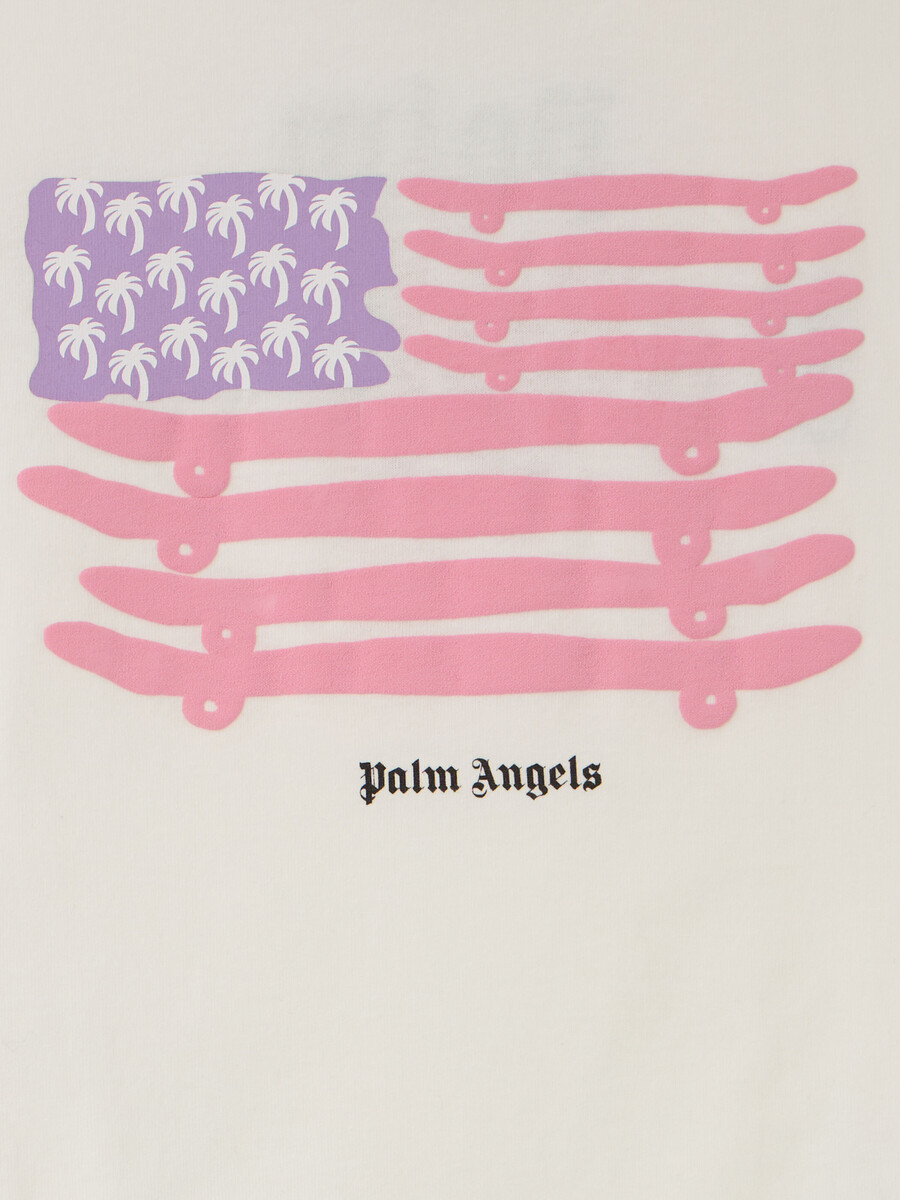t-shirt mit flaggenmotiv