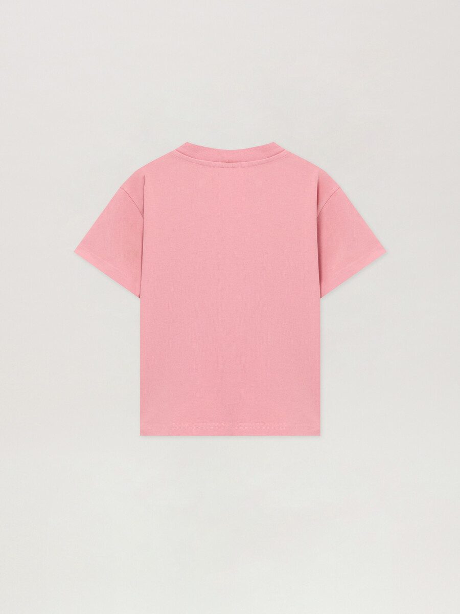 t-shirt mit verschwommenem logo