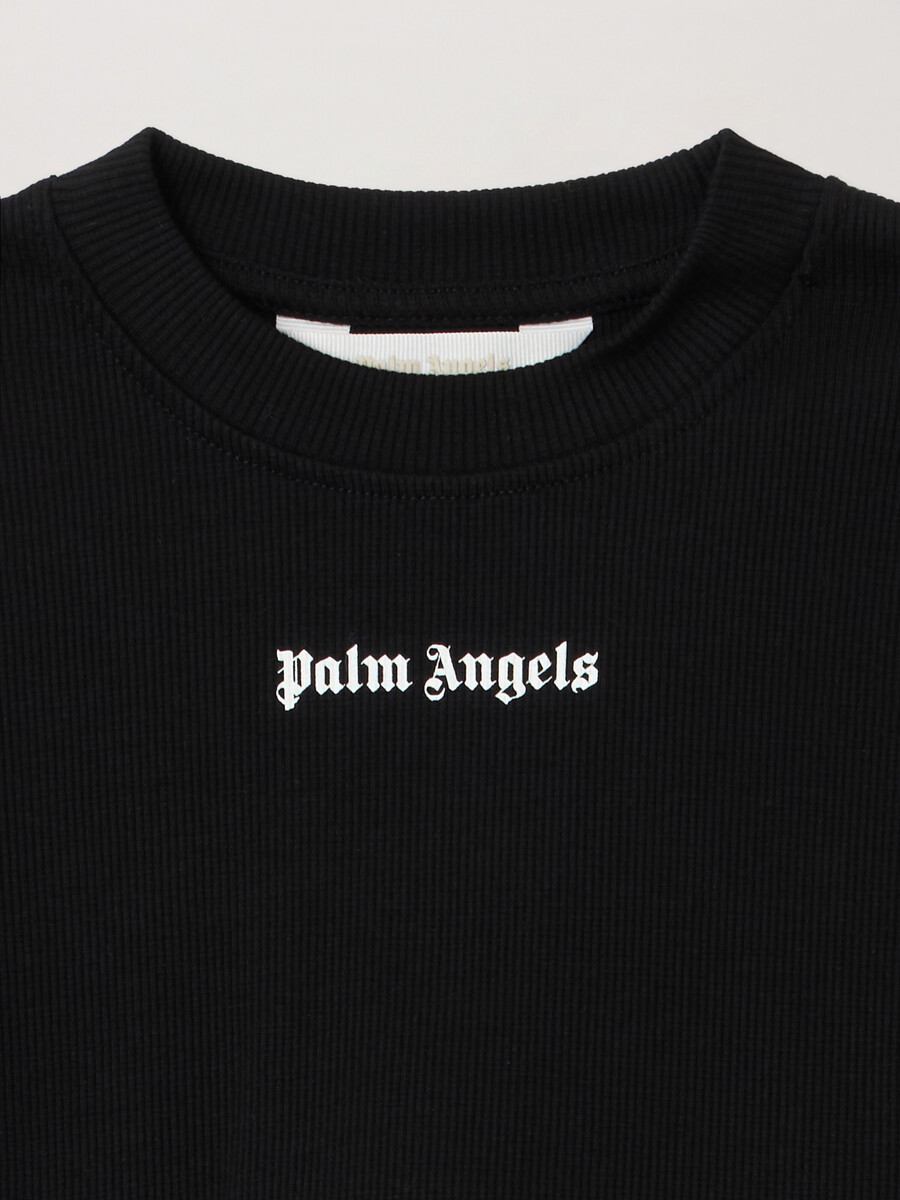 langarm-baby-t-shirt mit logo-rippstrick