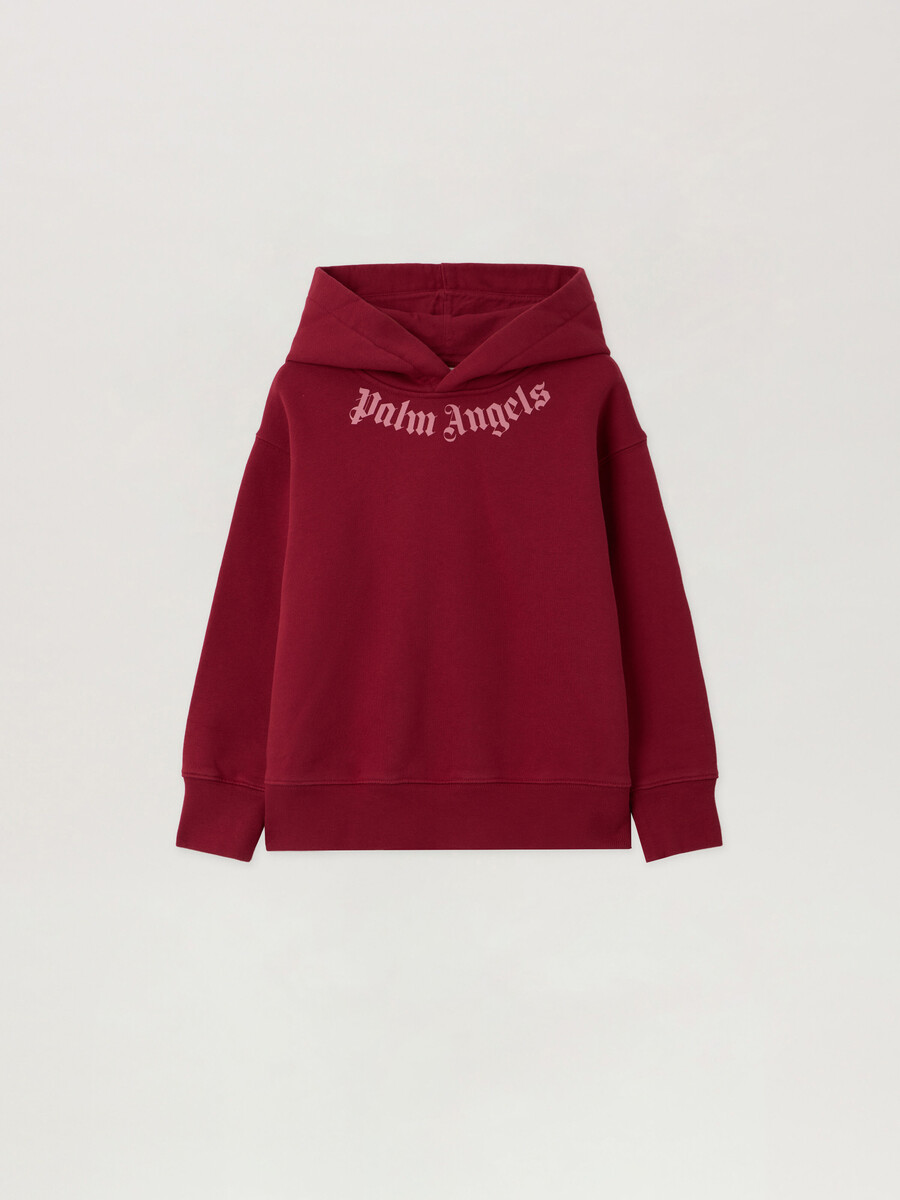 hoodie mit logo am hals