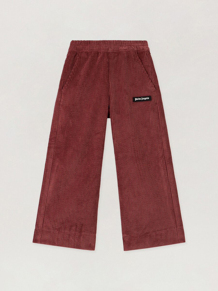 cordhose mit weitem bein