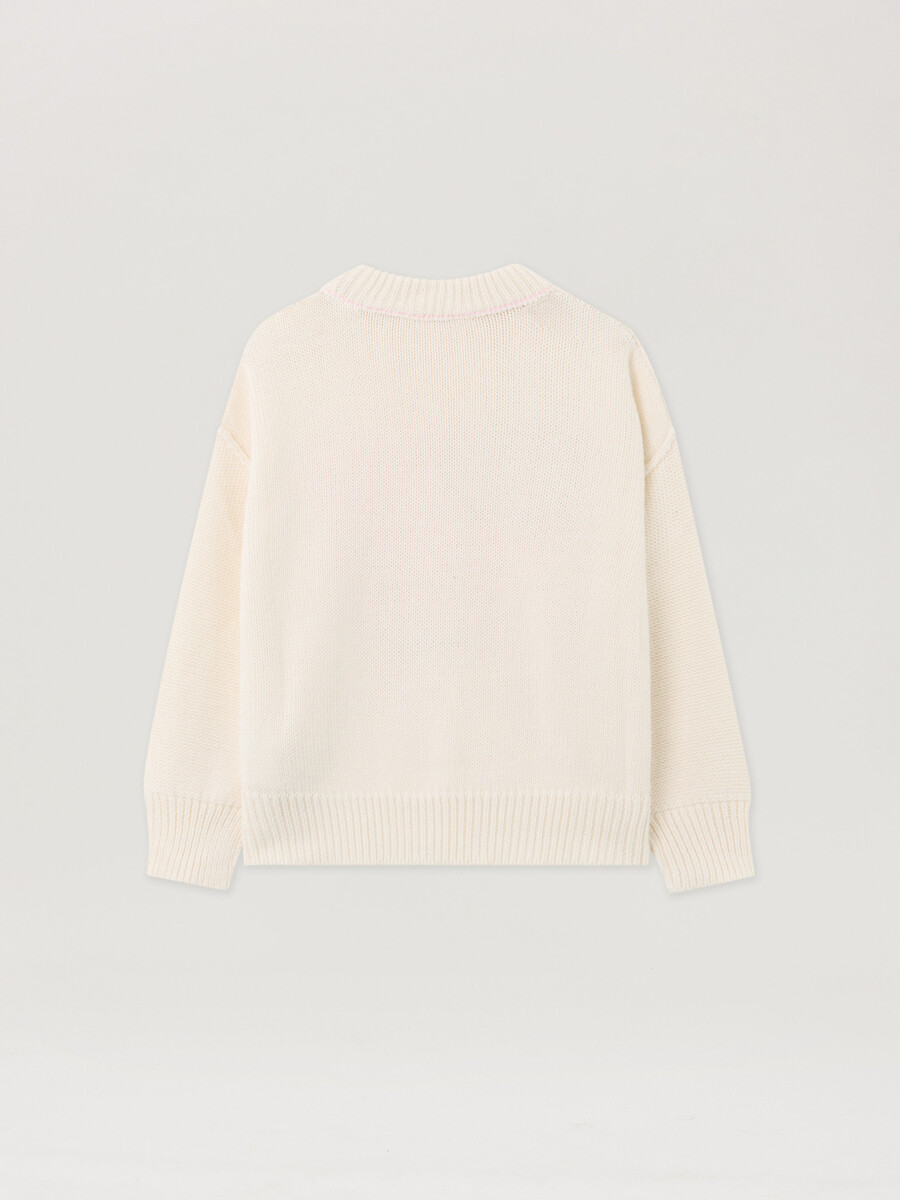 pullover mit flaggenmotiv