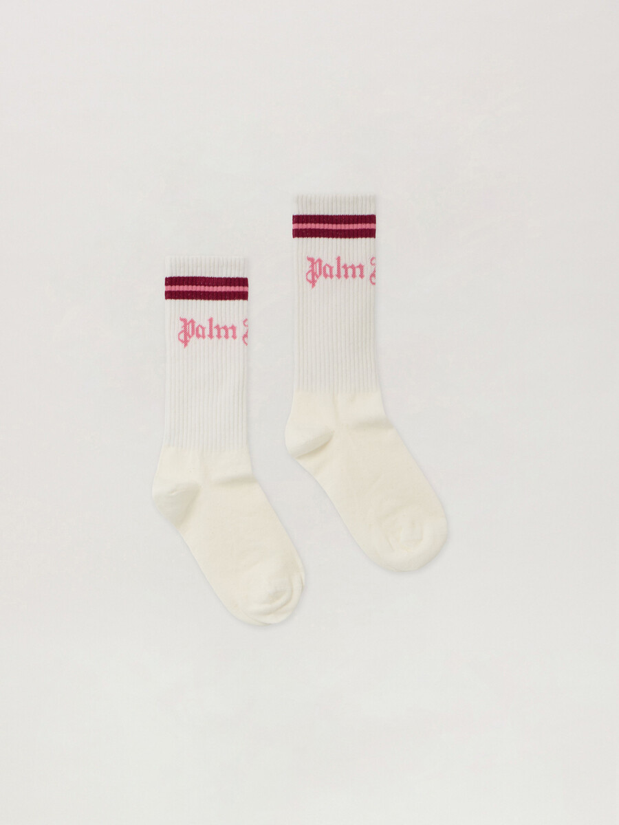 gerippte logo-hosen