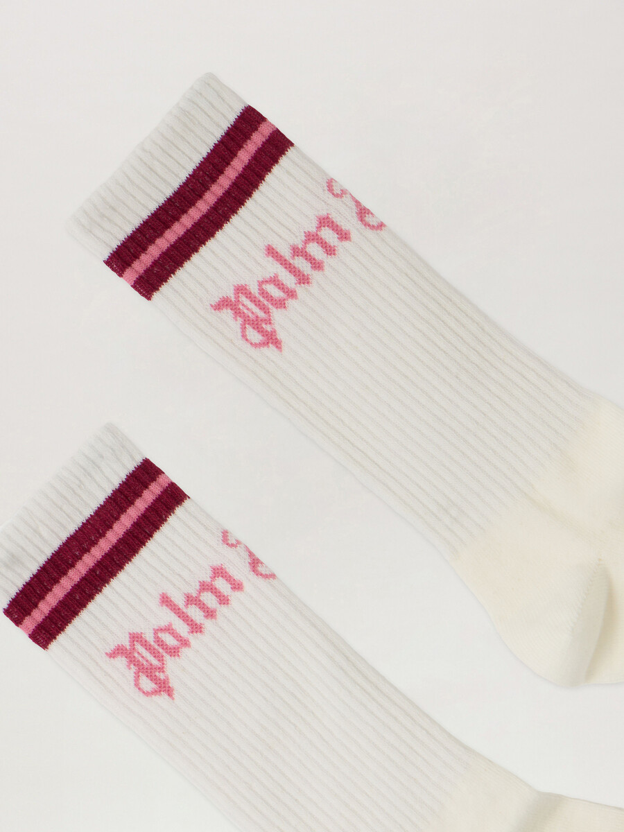 gerippte logo-hosen
